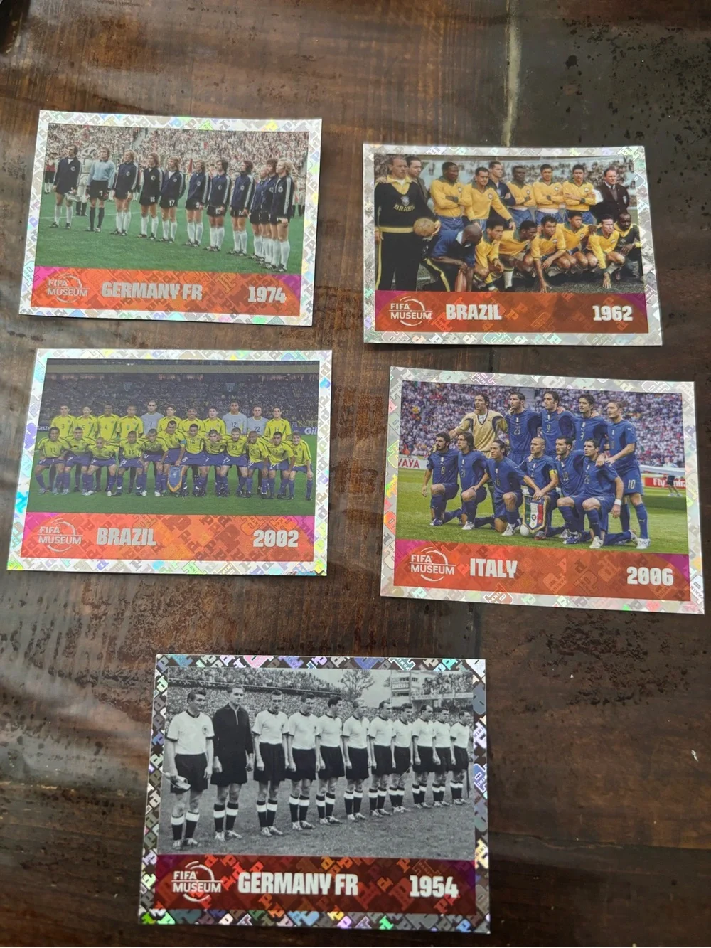 Soccer Collector Cards - Multi Color (Set)